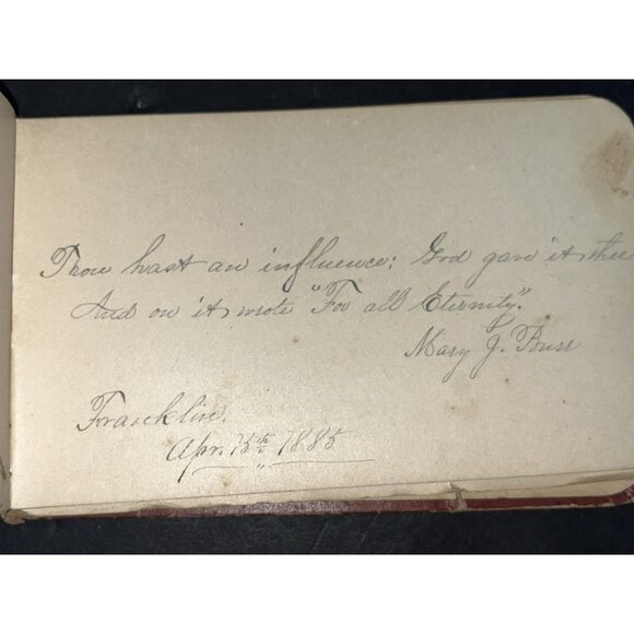 4 Antique Books Autograph 1880s Northbridge MA The Gold Bug Edgar Allan Poe +2 - Picture 12 of 16